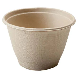 16 oz Barreled Bowl | Natural Plant Fiber (100 Pack) $0.47 each